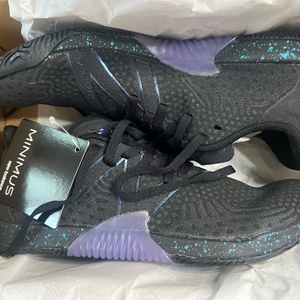 NEW New Balance minimus trainers. In box